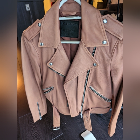 Women's leather Motorcycle Jacket - Picture 2 of 4